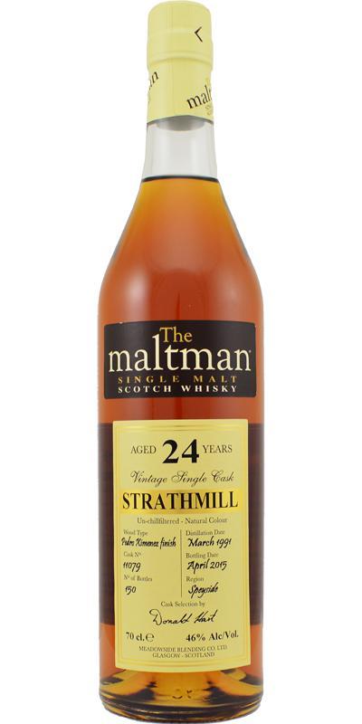 Strathmill 1991 MBl  The Maltman