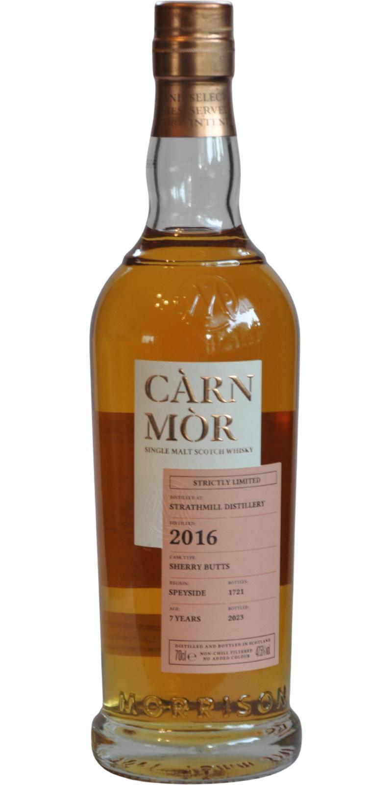 Strathmill 2016 MSWD  Càrn Mòr - Strictly Limited