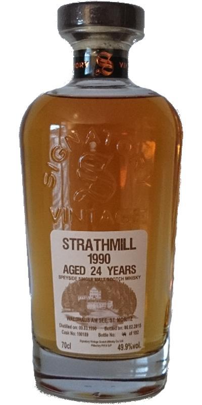 Strathmill 1990 SV  Cask Strength Collection