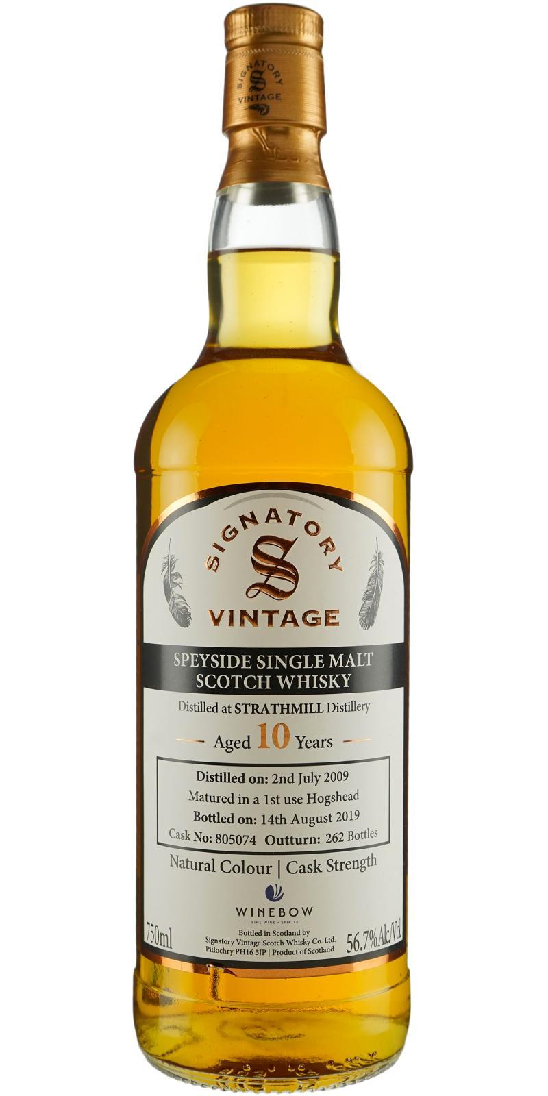 Strathmill 2009 SV  Natural Colour | Cask Strength