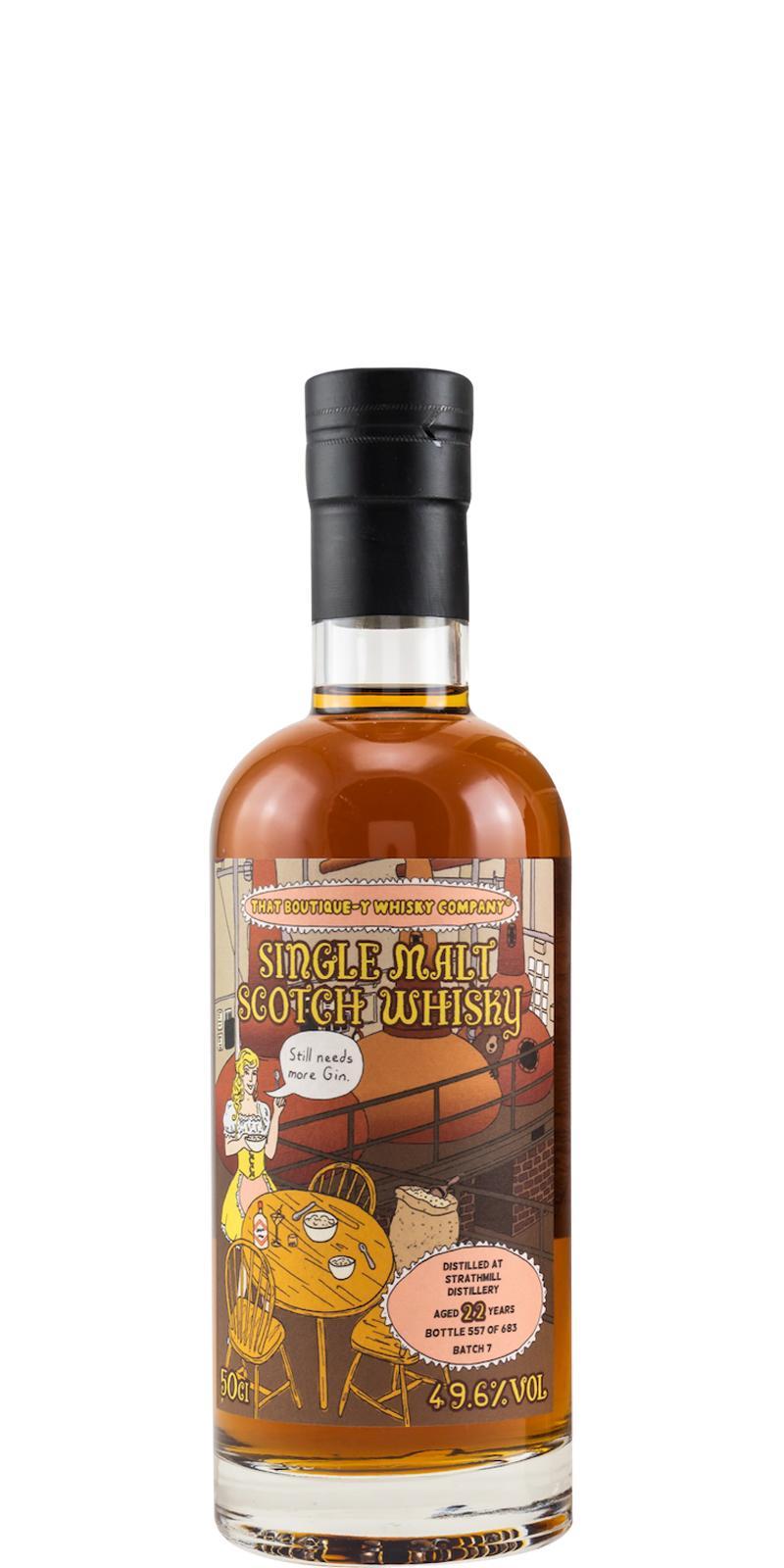 Strathmill Batch 7 TBWC