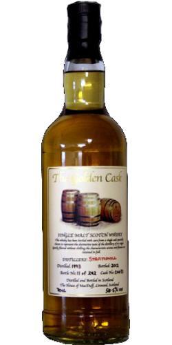 Strathmill 1993 HMcD  The Golden Cask