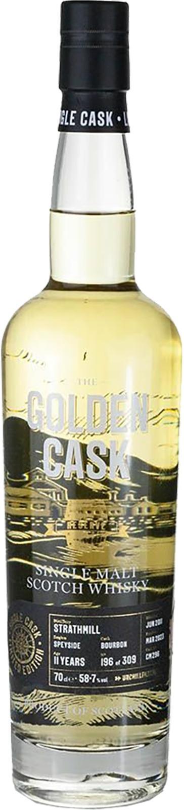 Strathmill 2011 HMcD  The Golden Cask