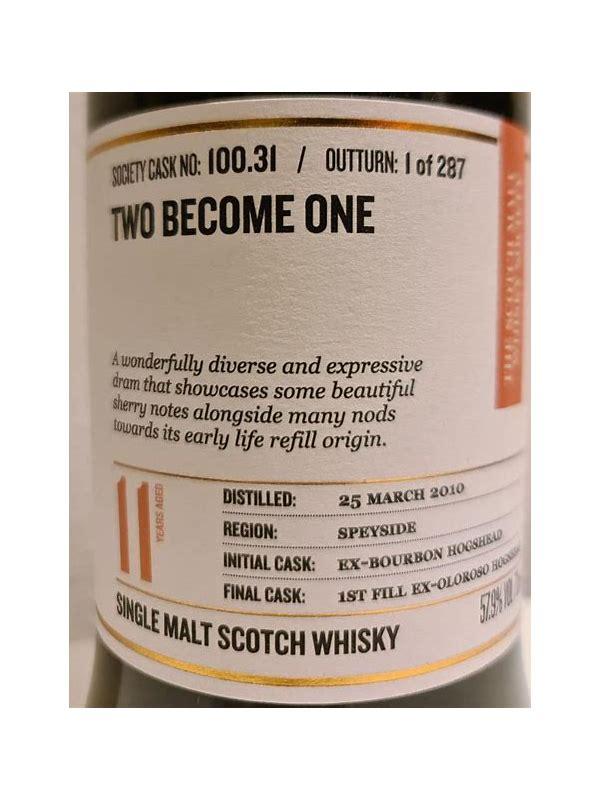 Strathmill 2010 SMWS 100.37  Ale and tea