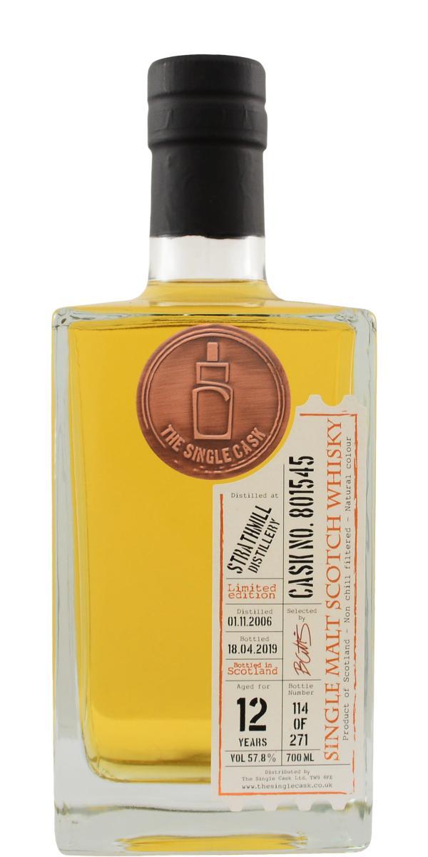 Strathmill 2006 TSCL  The Single Cask