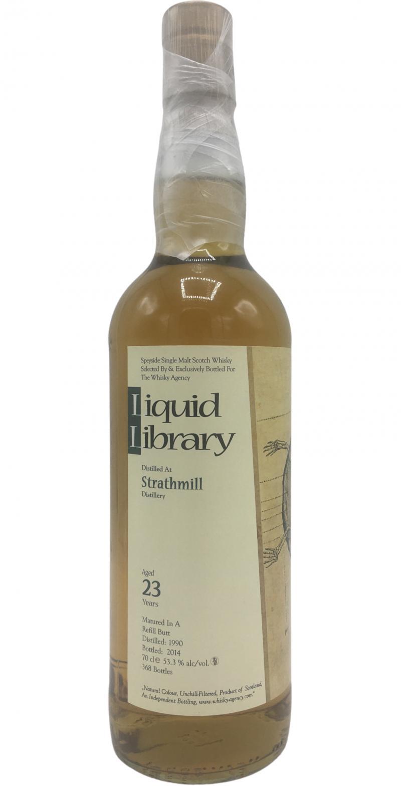Strathmill 1990 TWA  Liquid Library