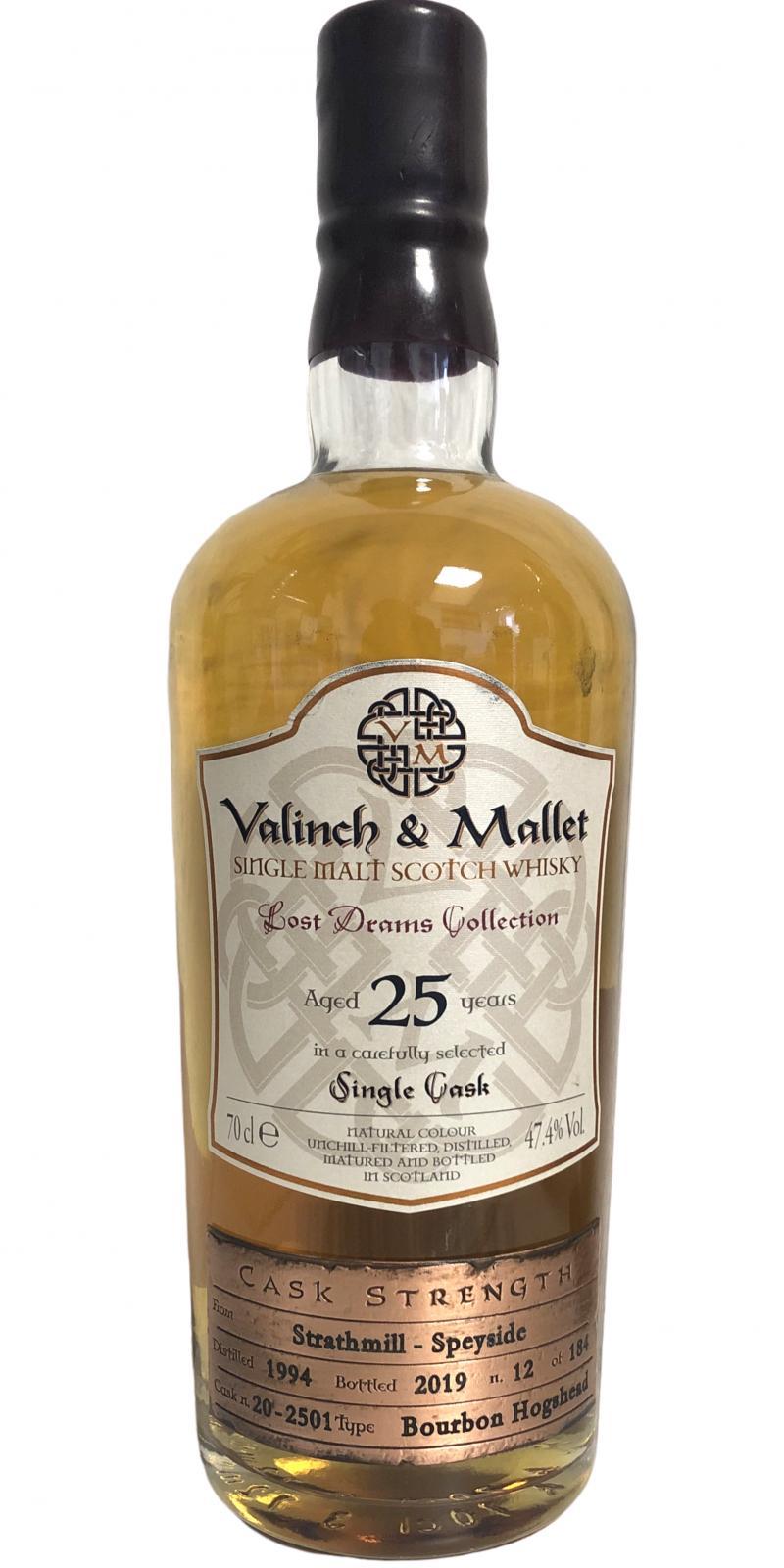 Strathmill 1994 V&M  Lost Drams Collection