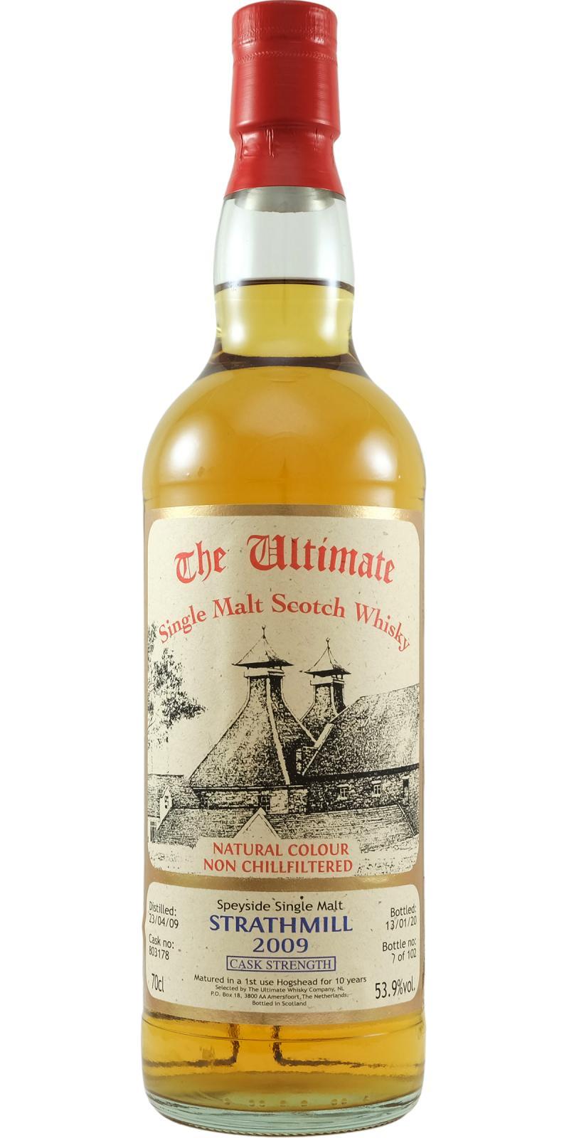 Strathmill 2009 vW  The Ultimate - Cask Strength