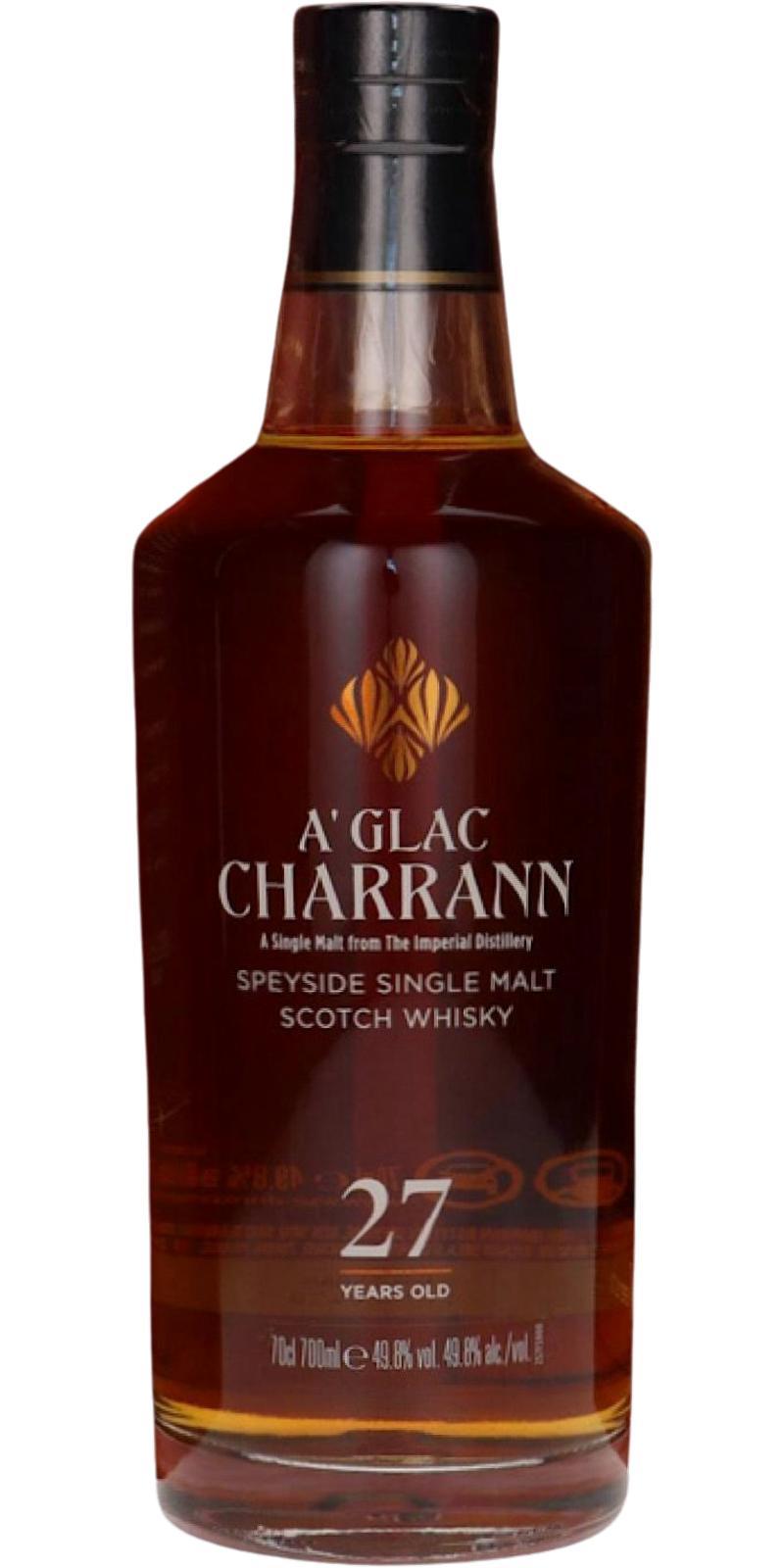 Imperial 27-year-old  Secret Speyside Collection - A'Glac Charrann