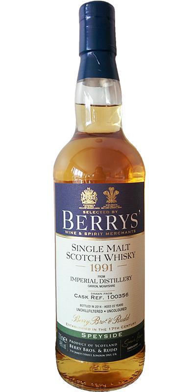 Imperial 1991 BR  Berrys'