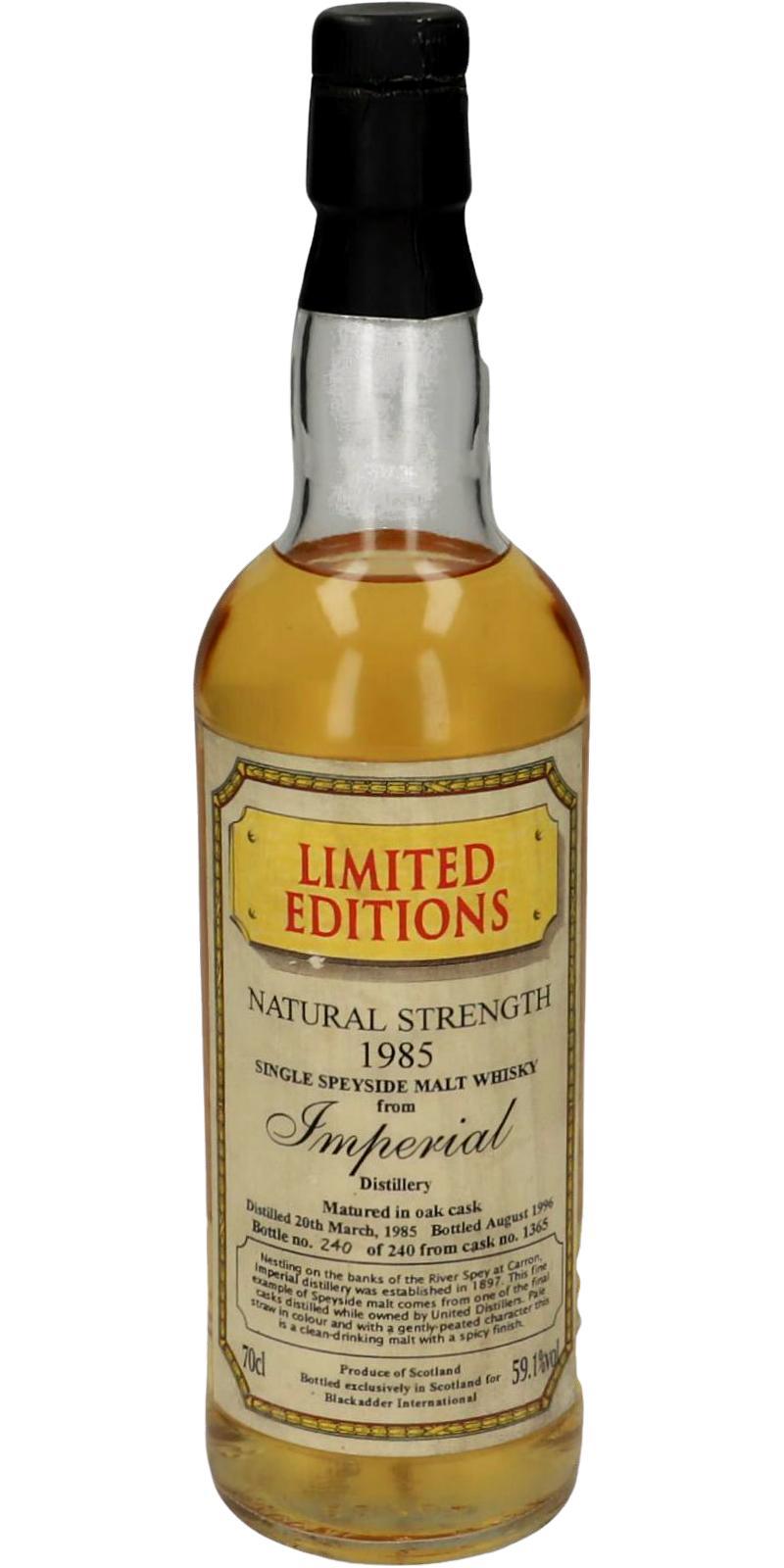 Imperial 1985 BA  Limited Editions - Natural Strength