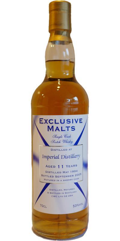 Imperial 1994 CWC  Exclusive Malts