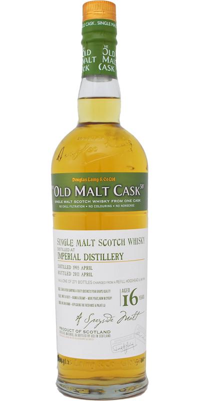 Imperial 1995 DL  The Old Malt Cask