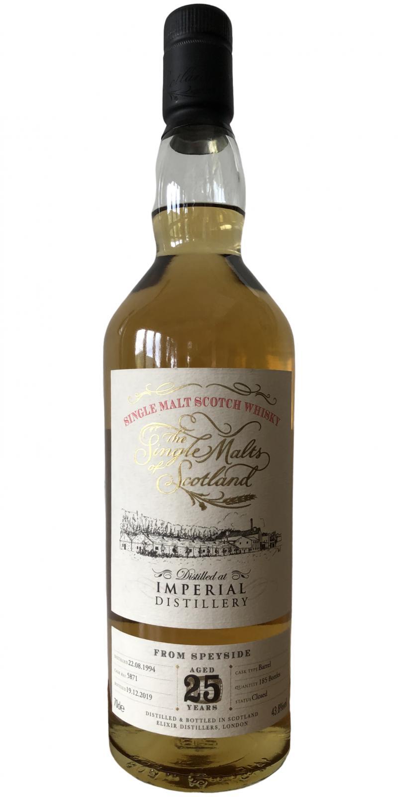 Imperial 1994 ElD  The Single Malts of Scotland