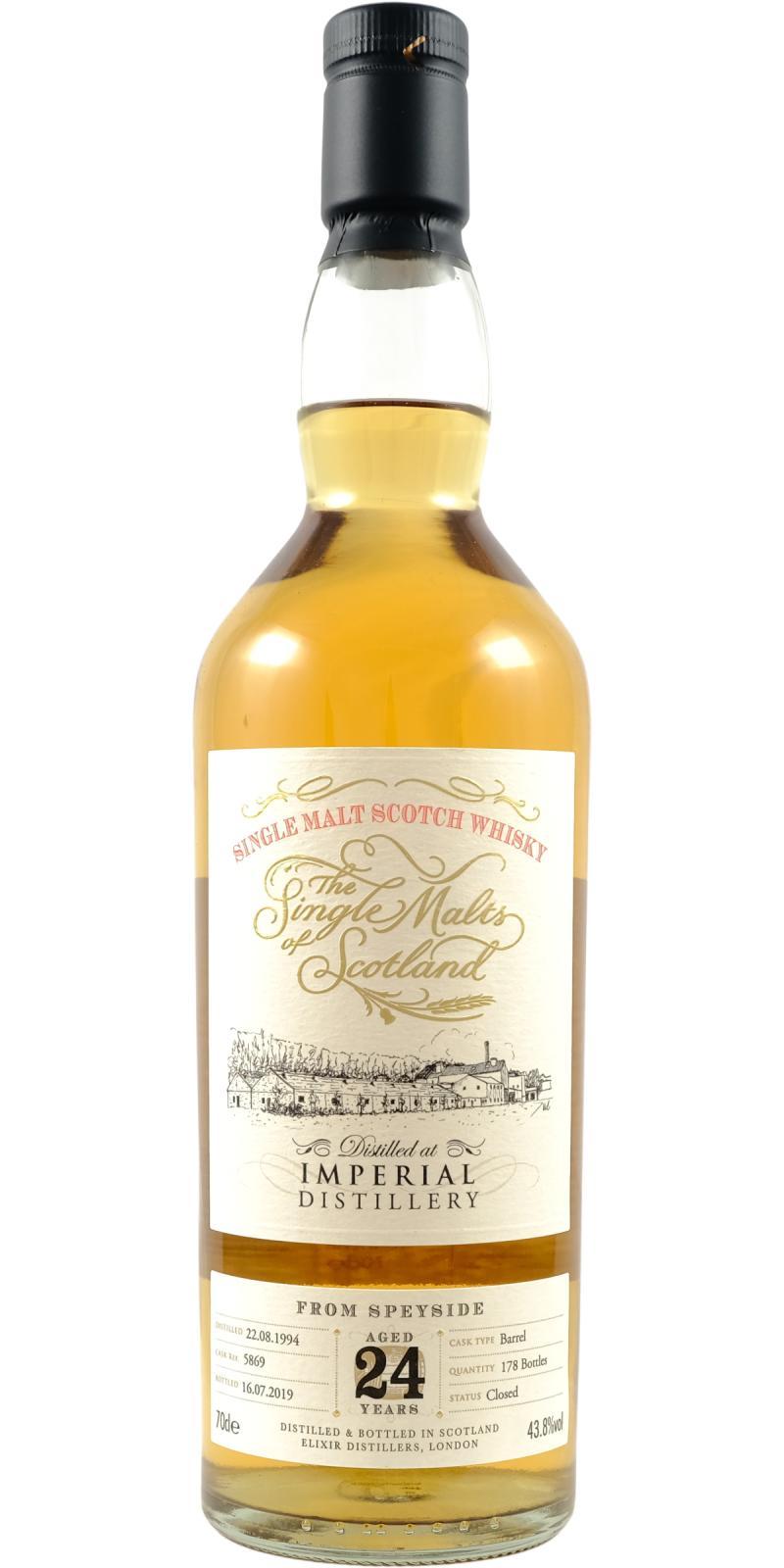 Imperial 1994 ElD  The Single Malts of Scotland