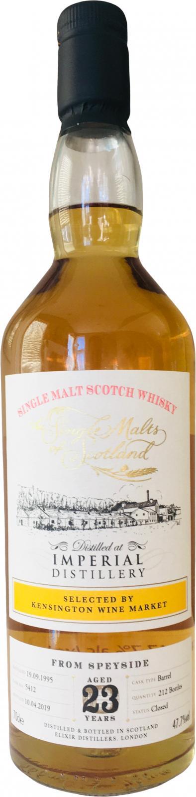 Imperial 1995 ElD  The Single Malts of Scotland