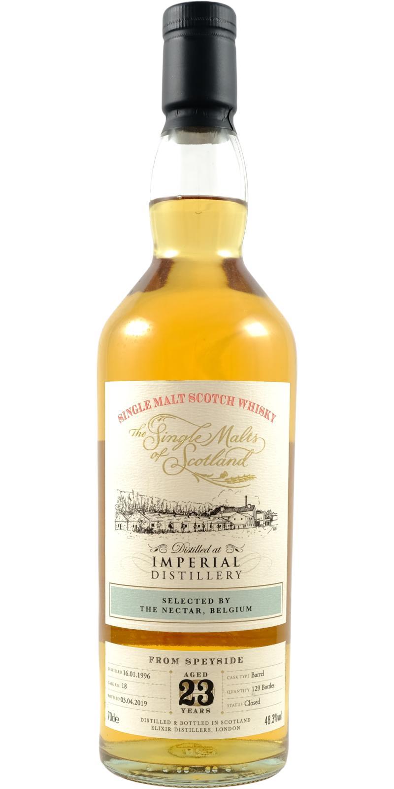 Imperial 1996 ElD  The Single Malts of Scotland