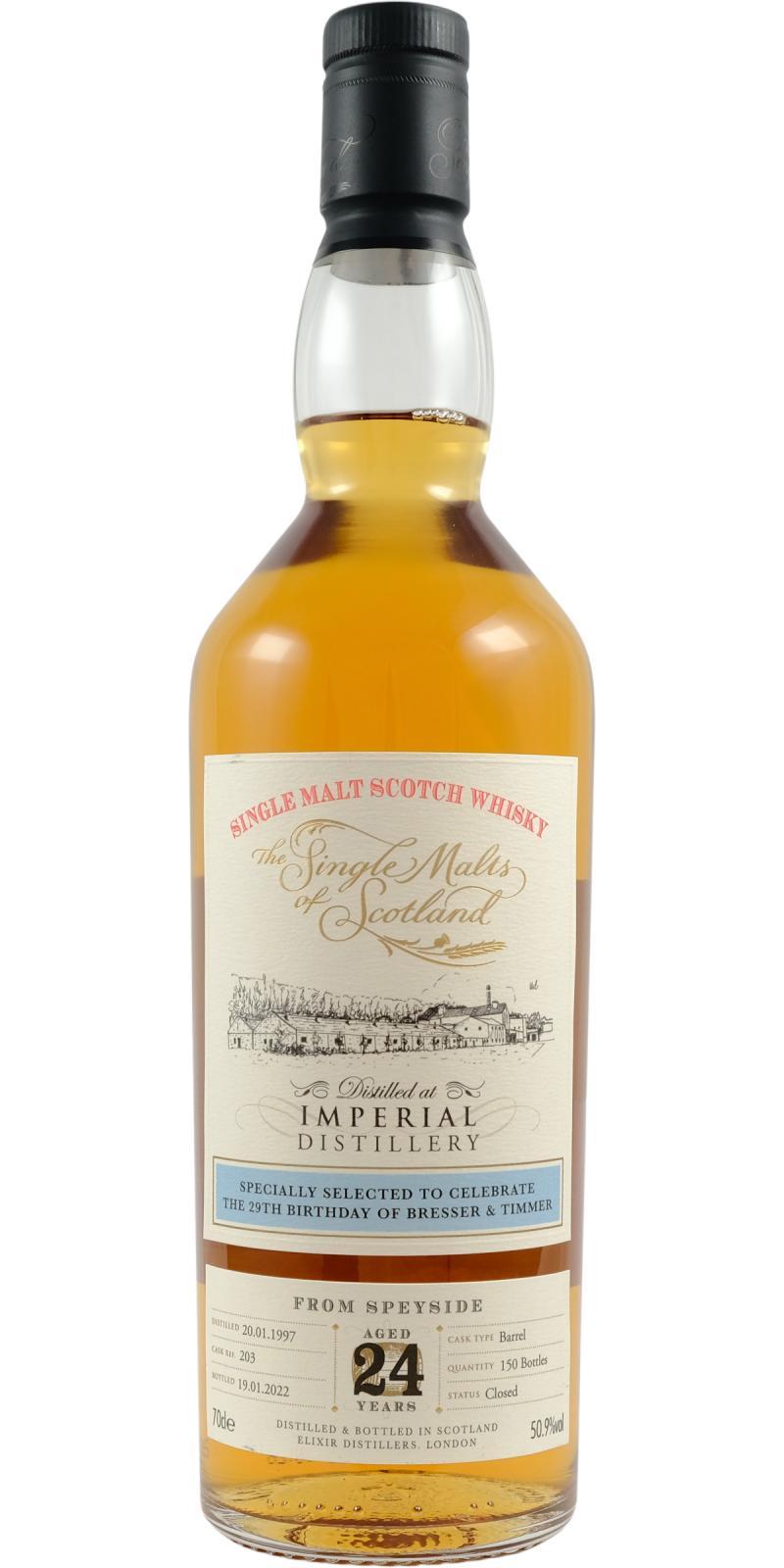 Imperial 1997 ElD  The Single Malts of Scotland