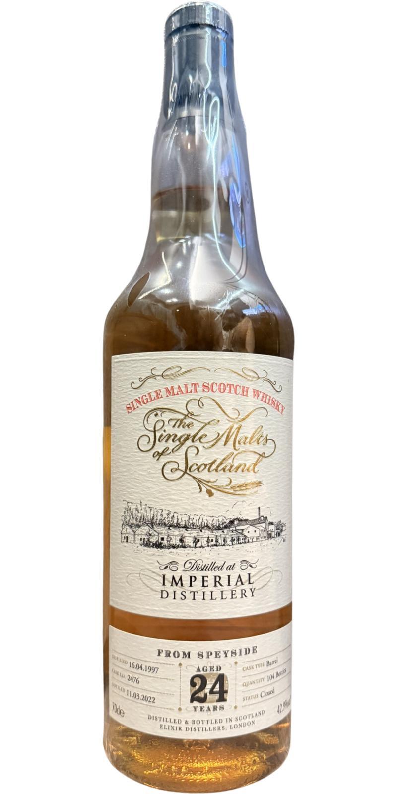 Imperial 1997 ElD  The Single Malts of Scotland
