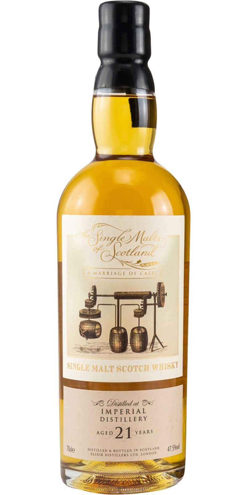 Imperial 21-year-old ElD  Single Malts of Scotland Marriage