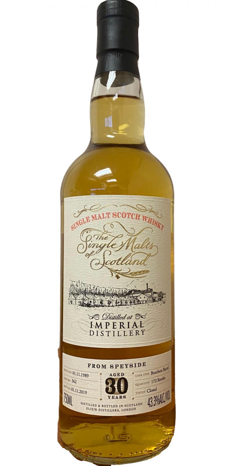 Imperial 30-year-old ElD  The Single Malts of Scotland