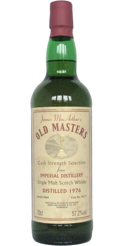 Imperial 1976 JM  Old Masters - Cask Strength Selection