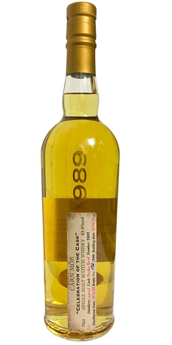 Imperial 1989 MMcK  Càrn Mòr Celebration of the Cask