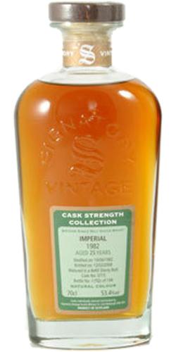 Imperial 1982 SV  Cask Strength Collection