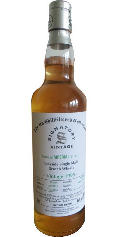 Imperial 1995 SV  The Un-Chillfiltered Collection