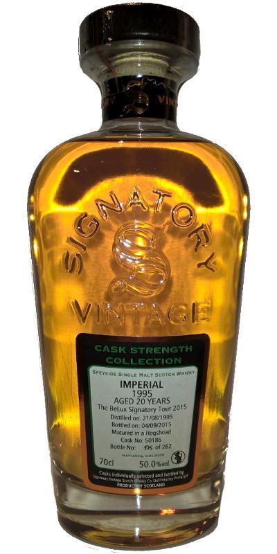 Imperial 1995 SV  Cask Strength Collection