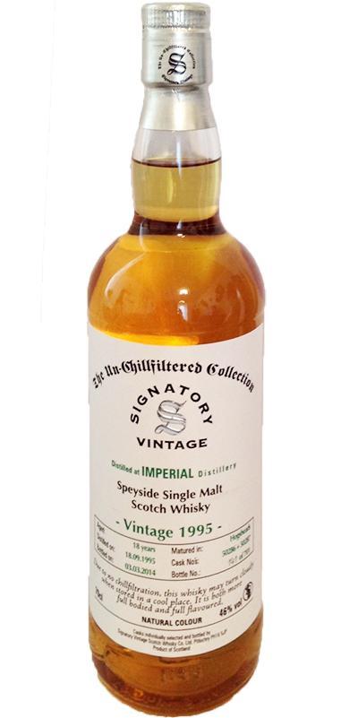 Imperial 1995 SV  The Un-Chillfiltered Collection