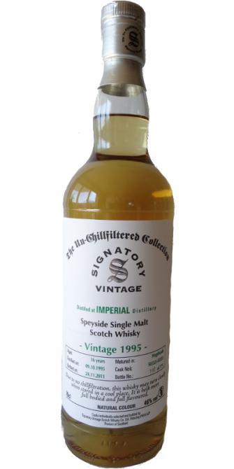 Imperial 1995 SV  The Un-Chillfiltered Collection