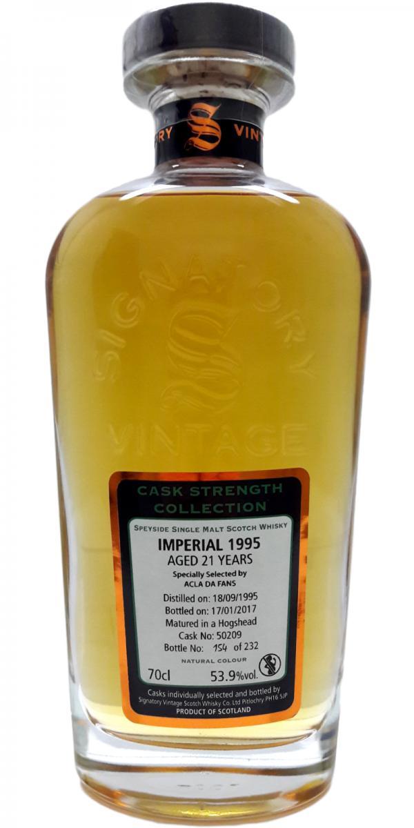 Imperial 1995 SV  Cask Strength Collection