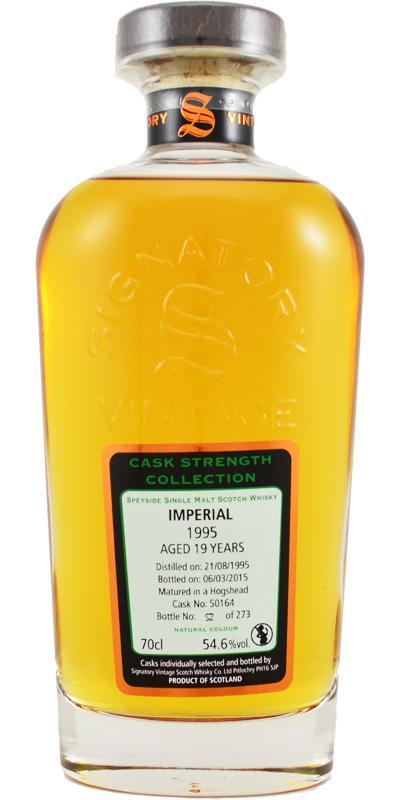 Imperial 1995 SV  Cask Strength Collection