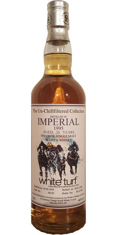 Imperial 1995 SV  The Un-Chillfiltered Collection