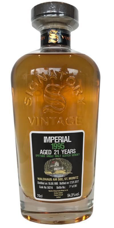 Imperial 1995 SV  Cask Strength Collection