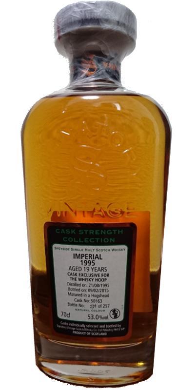 Imperial 1995 SV  Cask Strength Collection