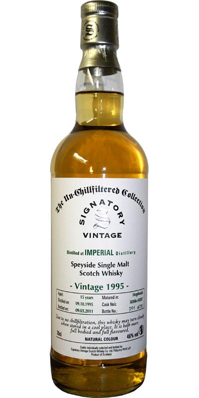 Imperial 1995 SV  The Un-Chillfiltered Collection
