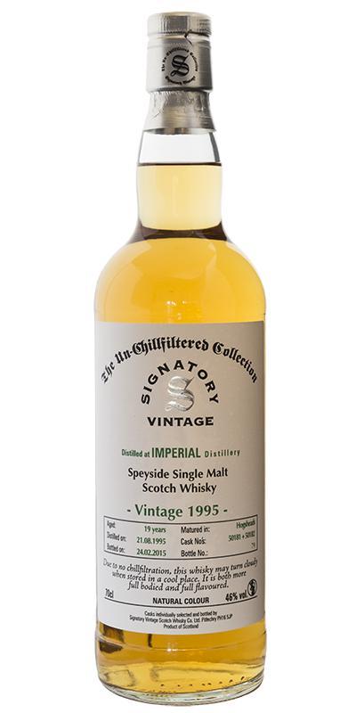 Imperial 1995 SV  The Un-Chillfiltered Collection