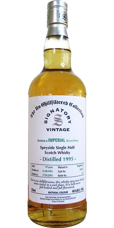 Imperial 1995 SV  The Un-Chillfiltered Collection