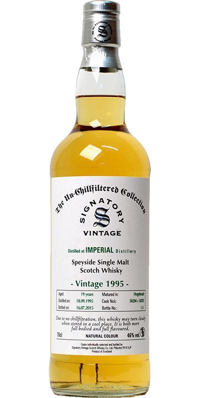 Imperial 1995 SV  The Un-Chillfiltered Collection