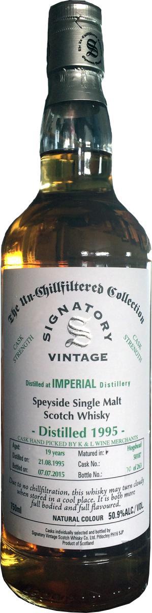 Imperial 1995 SV  The Un-Chillfiltered Collection - Cask Strength