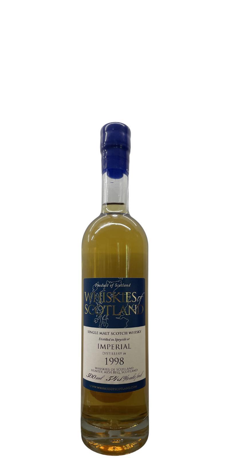 Imperial 1998 SMD  Whiskies of Scotland