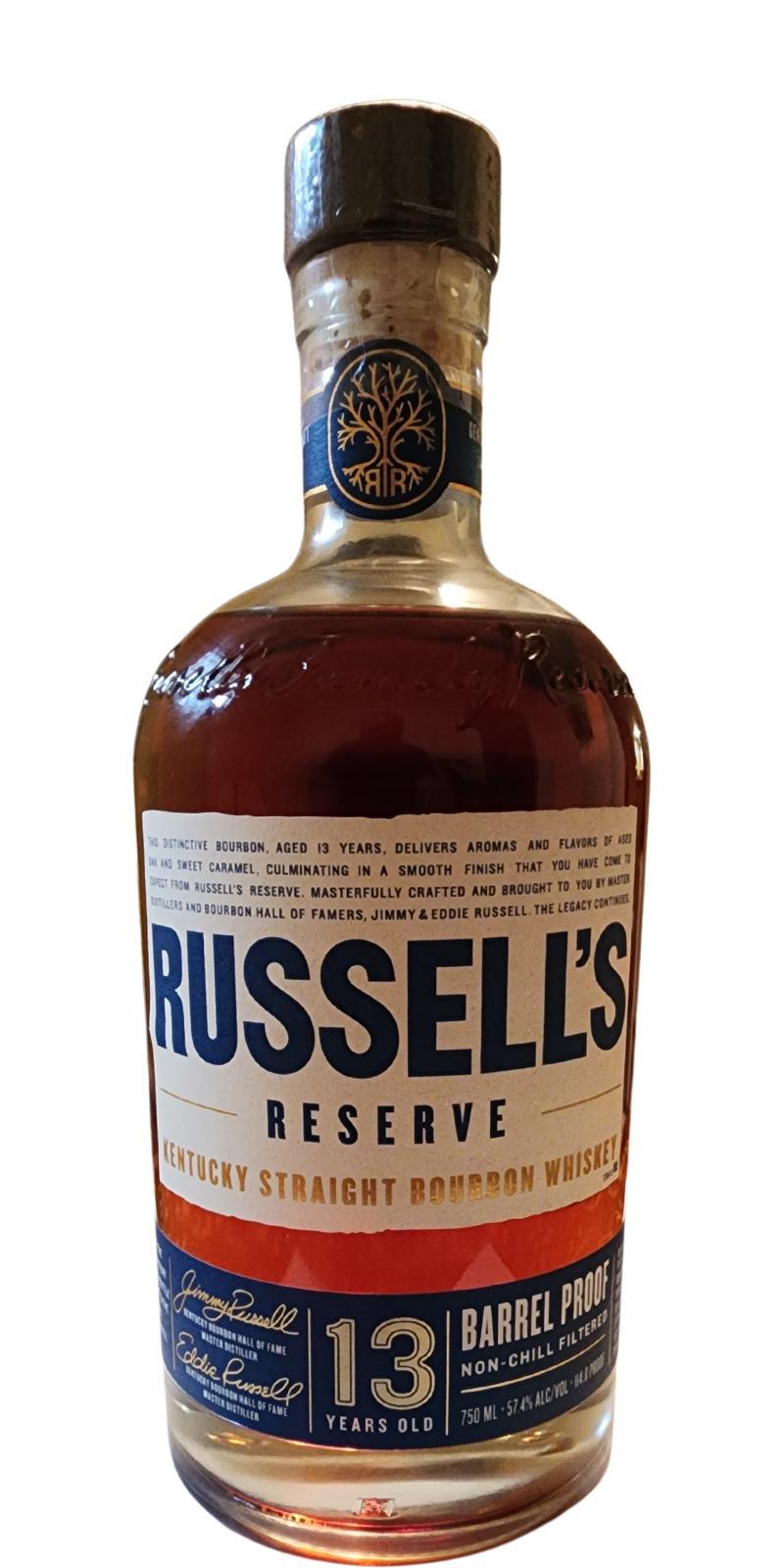 Russell's Reserve 13-year-old Kentucky Straight Bourbon Whiskey