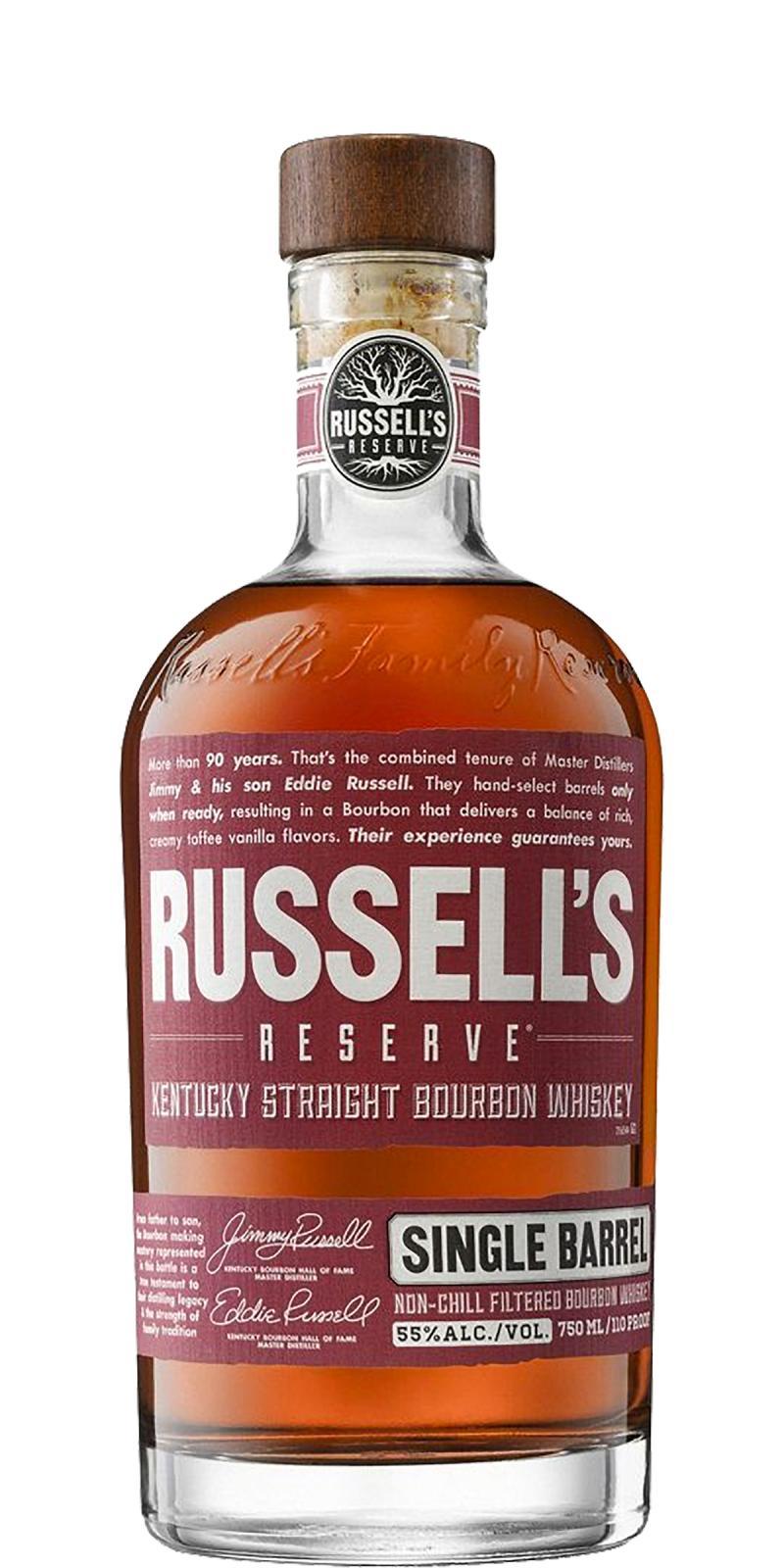 Russell's Reserve Single Barrel Kentucky Straight Bourbon Whiskey
