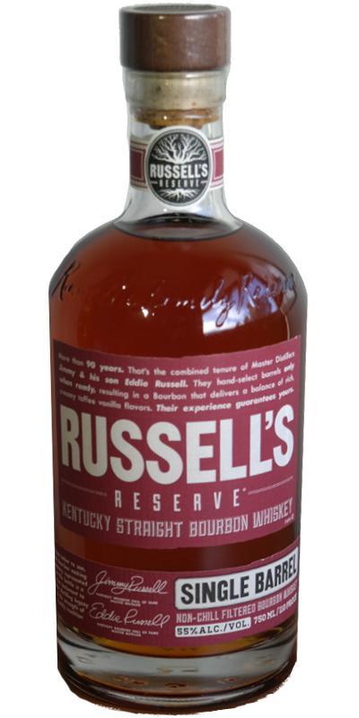 Russell's Reserve Single Barrel Kentucky Straight Bourbon Whiskey