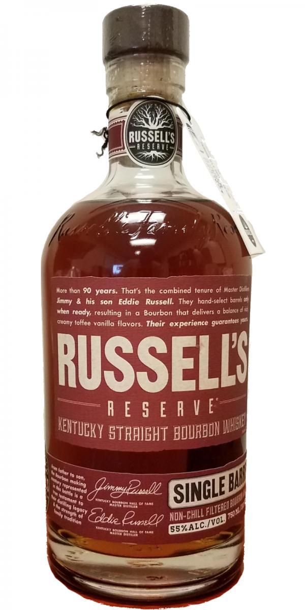 Russell's Reserve Single Barrel Kentucky Straight Bourbon Whiskey
