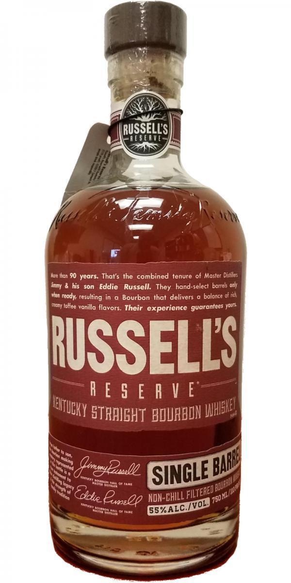 Russell's Reserve Single Barrel Kentucky Straight Bourbon Whiskey