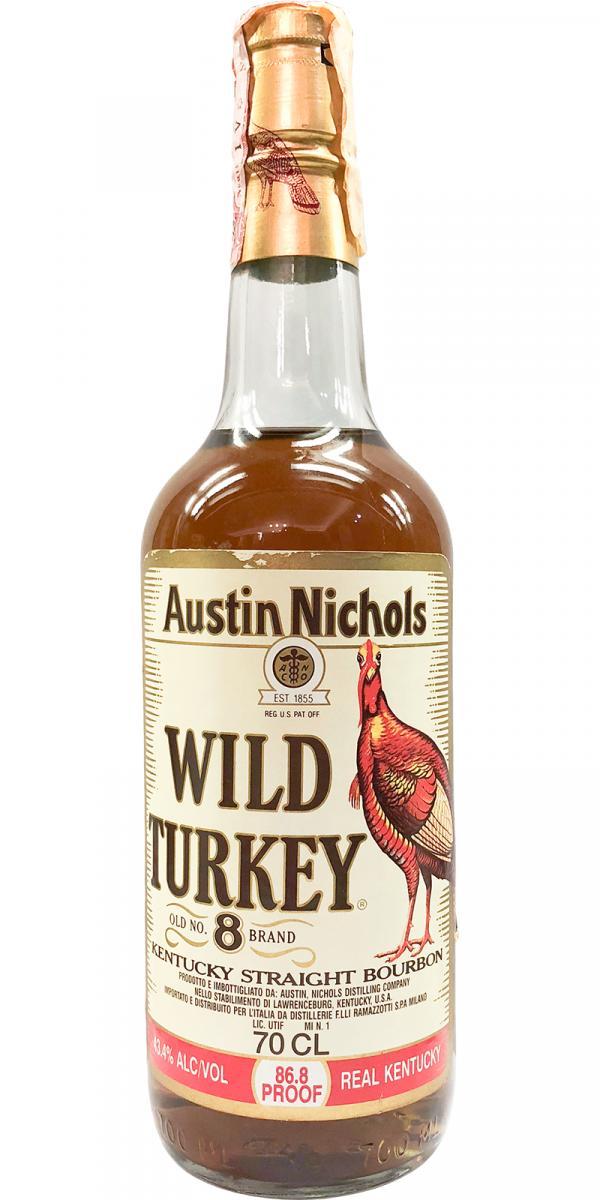 Wild Turkey Old No. 8 Brand Kentucky Straight Bourbon