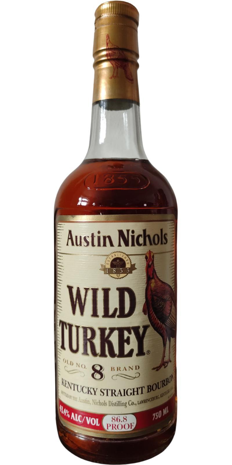Wild Turkey Old no.8 Brand 101 Proof